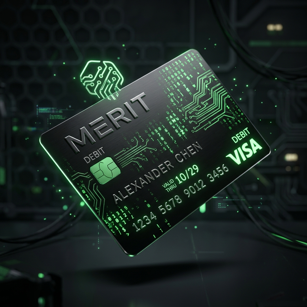 Merit Neobank Matrix Metal Card